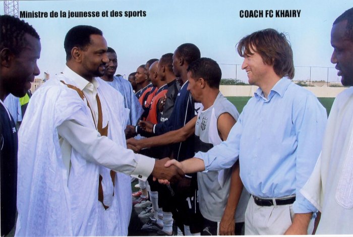 photo avec le ministre