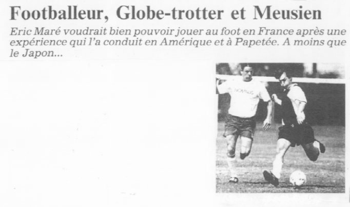 Footballeur et meusien